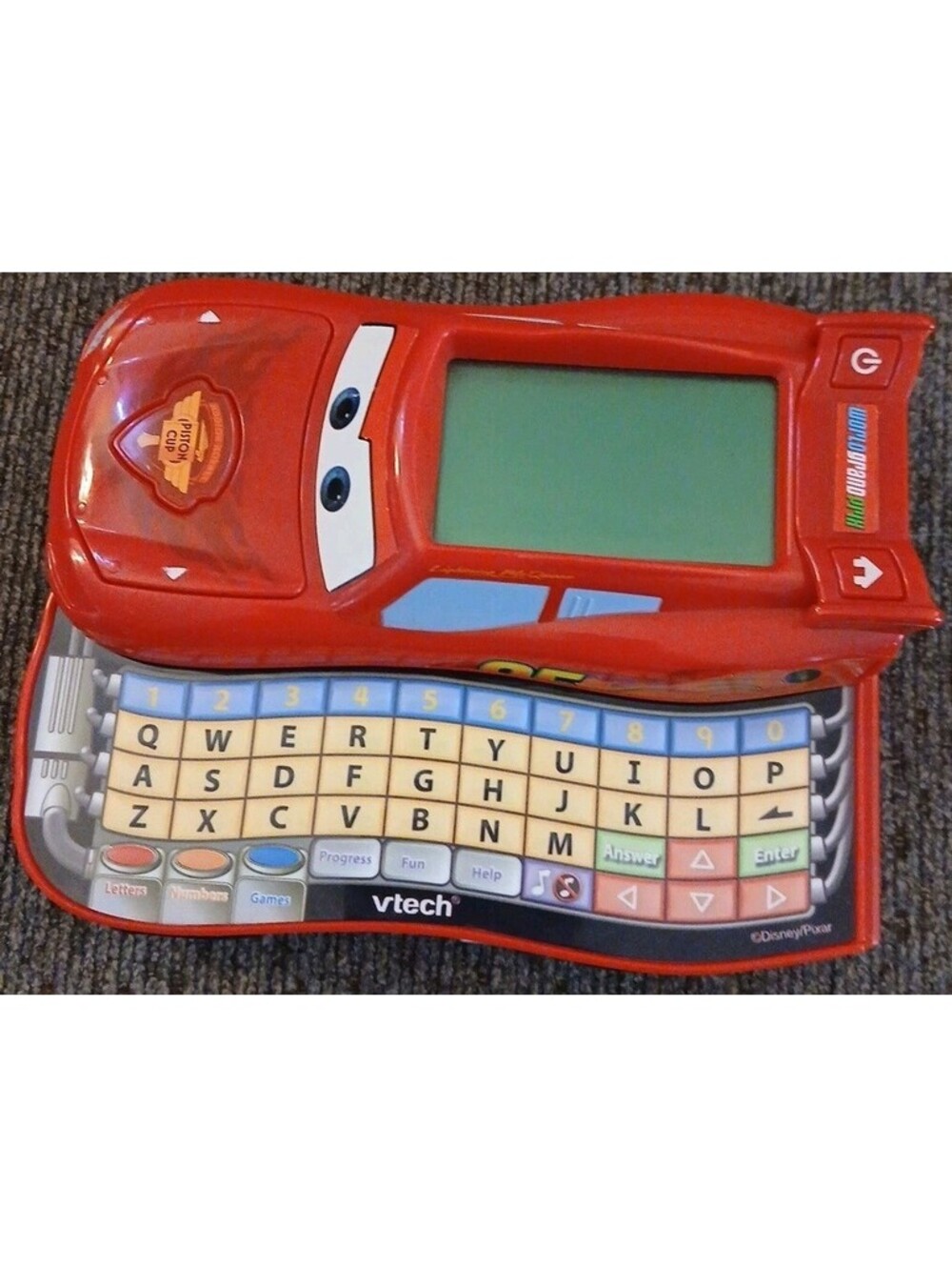 VTech Cars Lightning McQueen Keyboard Toy Red Kids Electronic Play